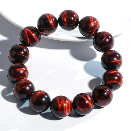 Wood turns into natural red tiger's eye Seraphic Spark